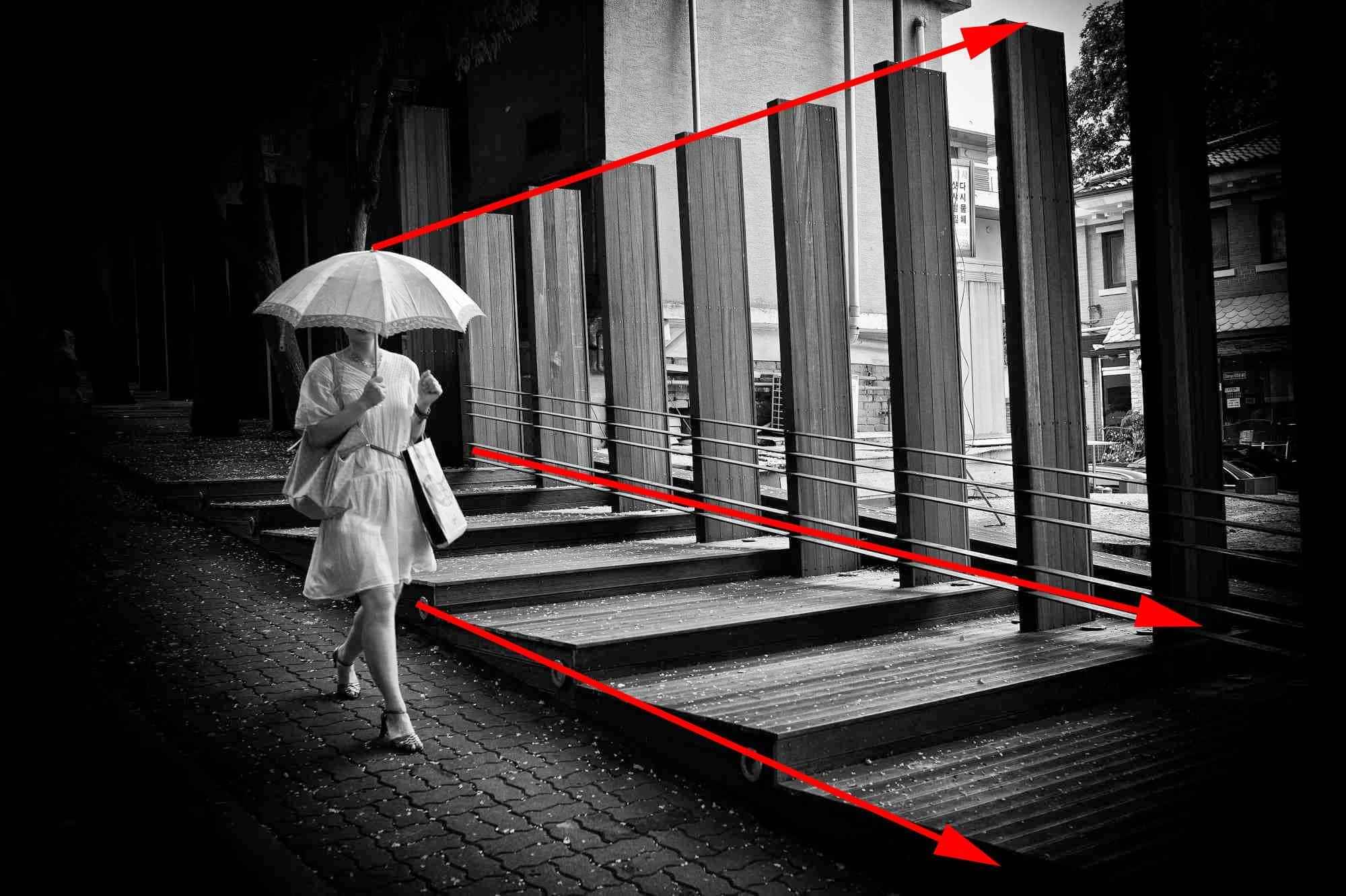 leading line jadi tips pakai kamera hp untuk fotografi